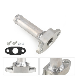 Kit de bride de vidange de turbocompresseur en aluminium pour Garrett GT32 GT40 GT42 T3 T4, pièce de rechange pour tuyauterie étendue - Product Image 1