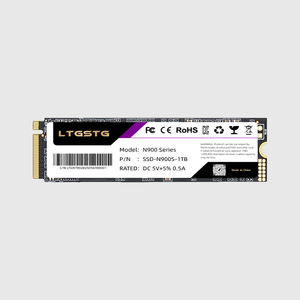 内蔵デスクトップ N900 PCIe 5.0 NVMe 2.0 SSD 1TB 2TB 14300MB/s 読み取り 13000MB/s 書き込み M.2 2280 DRAMレス 高性能 - Product Image 1