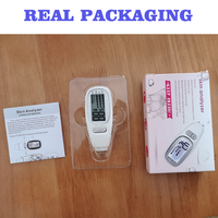 J&R BIA Sensor Portable Mini Facial Body Skin Hydration Testing Machine Women Home Beauty Gadget with Water Oil Analysis