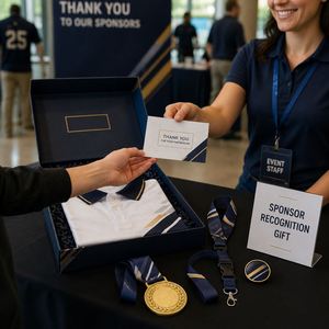 Kit de Marchandises Personnalisées pour Événements Sportifs : Lanière, Épinglette, Médaille, Vêtements de Sport – OEM/ODM, Multi-SKUs, Cadeau pour Fans - Product Image 3