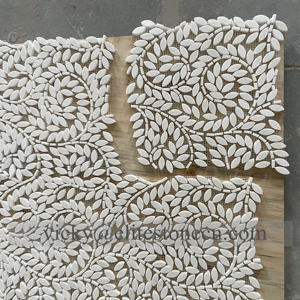 12x12壁タイルカラフルなハイエンド壁モザイクタイル家庭装飾用低価格プレミアム大理石天然石クラッディング - Product Image 3