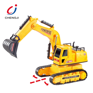 Beste Kinder Geschenke Kunststoff LKW Modell Spielzeug 5ch <span class=keywords><strong>Rc</strong></span> Bagger Caterpillar - Product Image 3