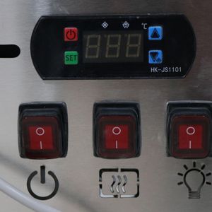 Xiangming thực phẩm cửa hàng quán cà phê quầy bar thiết kế bánh hiển thị đứng tủ kính bánh hiển thị truy cập - Product Image 3