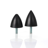 Amortisseur de vibrations conique en caoutchouc de type VP, tampon anti-collision à vis pour moteur, isolation des vibrations et absorption des chocs