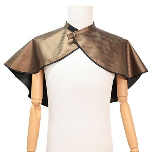 Hairdressing Cape 70X80cm <b>Plus</b> <b>Size</b> <b>PVC</b> Haircut Dyeing Perming Salon Tool Brown Leather Shawl - Product Image 5