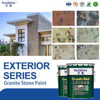 Peinture pour granit, revêtement multicolore à pois, peinture murale à base d'eau et de sable pour murs décoratifs