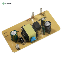 Papan PCB Pembawa CPU Robot, Substrat Fanout BGA, PCBA OEM Kustom