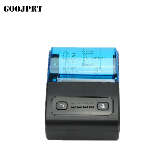 58mm Handheld Mobile Thermal Receipt Mini Printer MTP-2