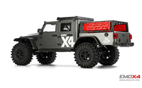 CROSSRC EMO X4 Big Leopard 1/8 4x4 RTR 2.4G Portal Axle 2 Speed Diff Lock Metal Gear Rock Crawler.