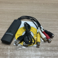 Cantell USB 2.0 Convertisseur VHS vers DVD Vidéo analogique vers Format numérique Audio Vidéo DVD VHS Carte de capture d'enregistrement pour Win 8 Win 10
