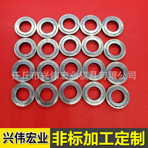 แหวนรองสแตนเลสแบบแบน ขัดเงา ไม่ได้มาตรฐาน ผลิตตามสั่ง สำหรับชิ้นส่วนเครื่องจักรกล - Product Image 4