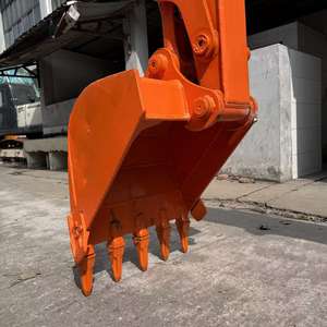 Excavatrice sur chenilles d'occasion HITACHI ZX60 d'origine japonaise, 6 tonnes, 29 kW, avec moteur Isuzu, boîte de vitesses et pompe, pour travaux d'aménagement paysager et d'agriculture - Product Image 6