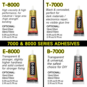 <span class=keywords><strong>กาว</strong></span> B7000 T7000 <span class=keywords><strong>T8000</strong></span> E8000 ขนาด 15 มล. 25 มล. 50 มล. 110 มล. <span class=keywords><strong>กาว</strong></span>อเนกประสงค์สำหรับซ่อมหน้าจอโทรศัพท์ งาน DIY เครื่องประดับ งานฝีมือ - Product Image 2