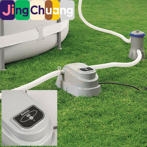 Jingchuang58259 <span class=keywords><strong>Calentador</strong></span> <span class=keywords><strong>de</strong></span> Agua Estándar Europeo para Piscinas y Estanques <span class=keywords><strong>de</strong></span> Peces, Accesorios para Piscinas Móviles <span class=keywords><strong>de</strong></span> Plástico - Product Image 6