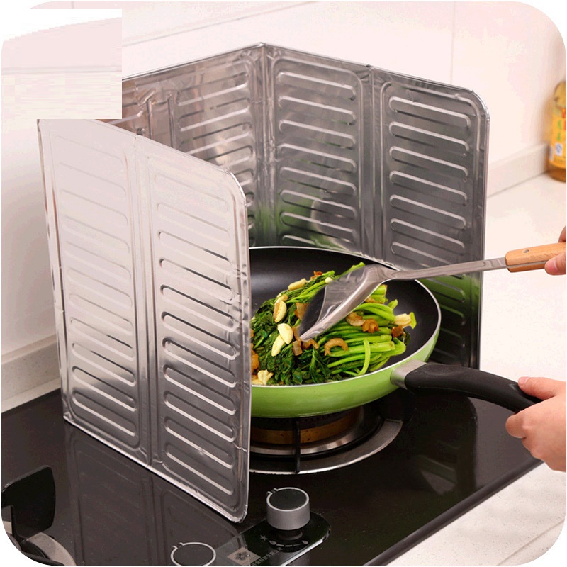 Новый Кухонный масляный барьер, алюминиевая фольга, плита, масляная перегородка, Креативные кухонные принадлежности, приготовление пищи, горячая перегородка