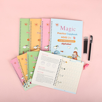 Cahiers de pratique magiques de haute qualité pour enfants, entraînement populaire à l'anglais, livres de pratique d'écriture pour l'éducation précoce