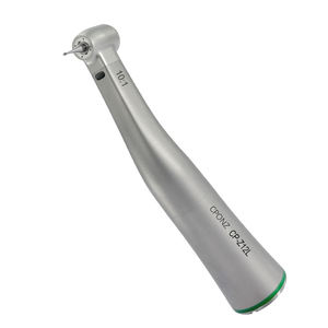 CP-Z12L 電動歯科用タービンコントラアングルハンドピース 10:1減速 4000 RPM プッシュボタン 光ファイバーライト クワトロスプレー メタル - Product Image 3
