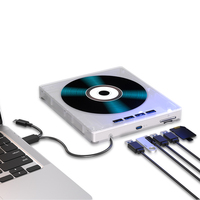 7-1 Multifunctional External Optical Drive Mobile Computer USB CD Disc Player Button Control No Display Home Use