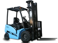 Meilleur prix petit chariot élévateur électrique Mini chariot élévateur 2000kg 2t avec mât conteneur