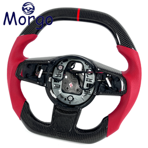 Volante de Fibra de Carbono Original OEM Personalizado para Jaguar <span class=keywords><strong>F</strong></span>-<span class=keywords><strong>Type</strong></span> P300 P380 P450 <span class=keywords><strong>Coupé</strong></span> de Dos Puertas 2018-2025 - Product Image 3