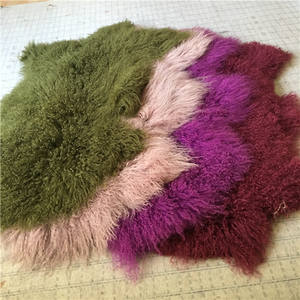 <span class=keywords><strong>Prix</strong></span> de gros des peaux de fourrure <span class=keywords><strong>d</strong></span>'<span class=keywords><strong>agneau</strong></span> rose poils longs bouclés - Product Image 2