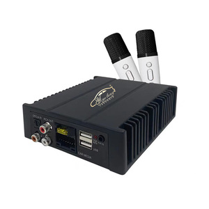 Bộ khuếch đại công suất xe hơi âm thanh xe hơi KTV Bộ xử lý âm thanh <span class=keywords><strong>DSP</strong></span> xe khuếch đại công suất BT K bài hát công suất cao Lossless - Product Image 1