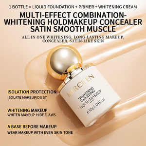 MERCILEN Hochwertige flüssige Grundierung Feuchtigkeit spendende Abdeckung White ning Natürliche organische Jojobaöl isolierung flüssige Grundierung - Product Image 5