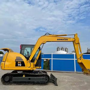 Used Komatsu PC70-8 Mini Excavator 7T Load Capacity Cheap Price <b>Small</b> Diggers Engine Gearbox Gear <b>Pump</b> Core Japan Origin - Product Image 4