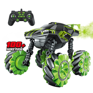 Juguetes de Carreras RC, Auto Deformable de Acrobacias de Alta Velocidad con Luces 4D - Product Image 1