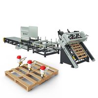Machine automatique de fabrication de palettes à clous, machine à clouer les palettes en bois