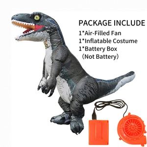 Costume de T-Rex gonflable de qualité supérieure, costume de dinosaure gonflable pour adultes, costumes d'Halloween pour hommes et femmes - Product Image 3