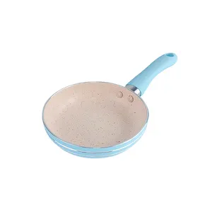factory wholesale non stick mini frying pan non-stick egg cake fry pan kitchen gas cooker fry pan with handle