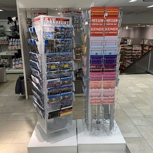 Sàn <span class=keywords><strong>4</strong></span> cách dây túi bài CD Hiển thị lịch truyện tranh cuốn sách A4 Brochure chủ hiển thị kim loại thiệp chúc mừng hiển thị đứng giá - Product Image 1