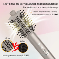 Sèche-cheveux brosse sans balais BLDC haute vitesse 90 000 tr/min, ensemble d'outils coiffants 8-en-1, brosse soufflante à air chaud pour coiffure