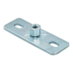 FISCHER - 40398 Placa base rectangular GPS y GPL - EAN 4006209403983 ELEMENTOS PARA FIJACIÓN PLACAS Y SOPORTES DE PILAR - Product Image 1