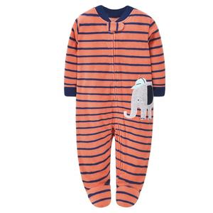 Mejor precio de alta calidad de lana <span class=keywords><strong>polar</strong></span> mono invierno Bebé niño cremallera mameluco <span class=keywords><strong>infantil</strong></span> mono pijamas de los niños niñas - Product Image 4