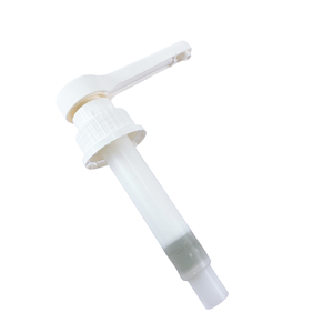 Bomba Dosificadora de 38-400 38mm 1oz Negra y Blanca para Ketchup y Miel, Longitud de Tubo Personalizada con Boquilla de Goma para Botellas de Sirope y Salsas - Product Image 5
