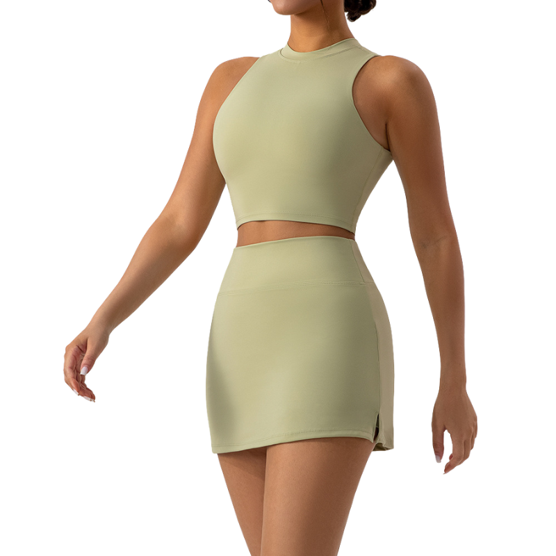 เสื้อ+กระโปรงสีเขียวเทอร์ควอยซ์