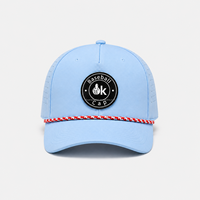 Casquette de golf imperméable en PVC de haute qualité à 5 panneaux, design personnalisé, respirante, décontractée, pour l'extérieur, casquette de baseball