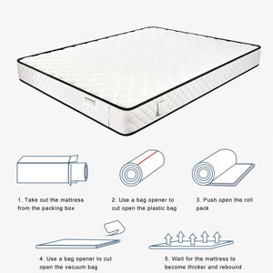 Memory Foam Pocket Spring Coil Hotel <b>Bed</b> <b>Mattress</b> Foam Spring <b>Mattress</b> Home Furniture <b>Mattress</b> 20cm 24cm - Product Image 5