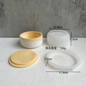 Molde de Silicona Grande para Hacer Jarrones de Resina Epoxi 3D, Decoración de Regalos Personalizados al por Mayor - Product Image 4