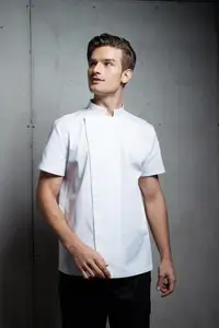 AUSKAUF Beste Gastronomie-Uniform Mode Küchenchef-Uniformen Sommer Küchenchef-Jaketen für Hotel- und Restaurantpersonal Küchenchef-Mantel