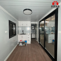 Maison préfabriquée en acier extensible de conception moderne à prix avantageux pour usage de bureau