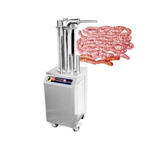 Embutidora Hidráulica Vertical de Salchichas de Alta Calidad, 300 kg/h, 400 kg/h, 600 kg/h, Rápida, para Chorizo y <span class=keywords><strong>Salami</strong></span> - Product Image 5