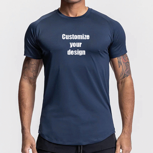 Áo thun thể thao chất lượng cao bán chạy, in chuyển nhiệt, nhanh khô, 100% polyester, thiết kế tùy chỉnh, áo tập gym, áo tập thể dục nam - Product Image 1