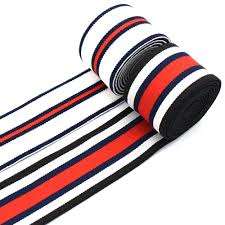 Sangle en nylon/polyester de haute qualité, personnalisée, résistante, à motif en treillis, élastique, haute visibilité, imprimée, vêtements Yusen - Product Image 3