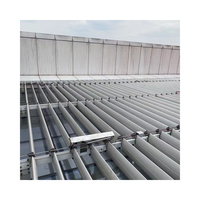 Système d'auvent de panneau pare-soleil d'extérieur moderne persiennes motorisées résistantes aux intempéries en aluminium alliage d'aluminium extérieur horizontal