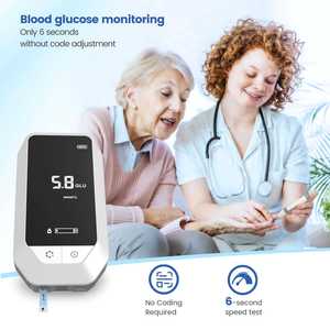 Nuevo <span class=keywords><strong>Medidor</strong></span> <span class=keywords><strong>de</strong></span> Presión Arterial, <span class=keywords><strong>Glucosa</strong></span> <span class=keywords><strong>en</strong></span> Sangre y Ácido Úrico, Máquina Multifuncional para el Hogar, Pantalla <span class=keywords><strong>de</strong></span> Cristal Líquido, Eléctrico - Product Image 2