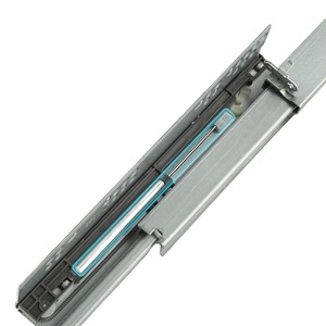 Rails de tiroir Unihopper 36 pouces en acier, fermeture douce, design minimaliste pour tiroir de meuble - Product Image 2