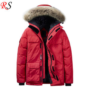 Manteau de <span class=keywords><strong>fourrure</strong></span> de <span class=keywords><strong>Ski</strong></span> imperméable pour hommes, de haute qualité, doudoune imperméable, personnalisé, pour l'hiver, vente en gros - Product Image 1